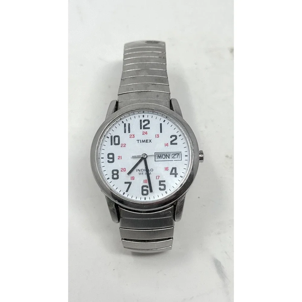 Timex Men's Easy Reader‎ Watch Indiglo Date WR 30M